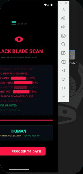 VOLT trading arena app interface